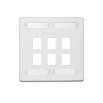 10GMXFPD0602 SIEMON faceplates