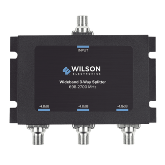 850035 WilsonPRO / weBoost montajes y divisores
