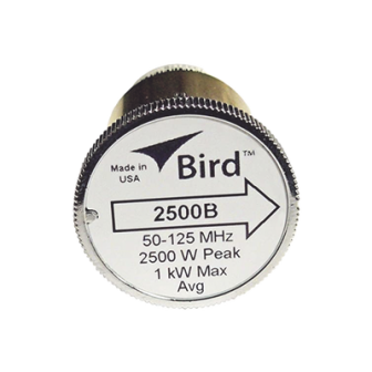 2500B BIRD TECHNOLOGIES wattmetros y elementos
