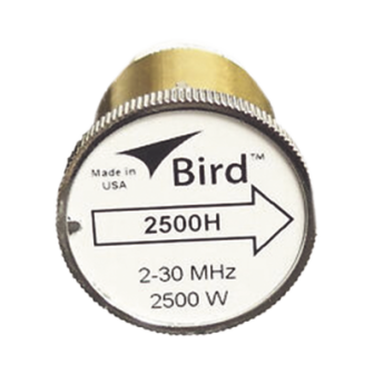 2500H BIRD TECHNOLOGIES wattmetros y elementos