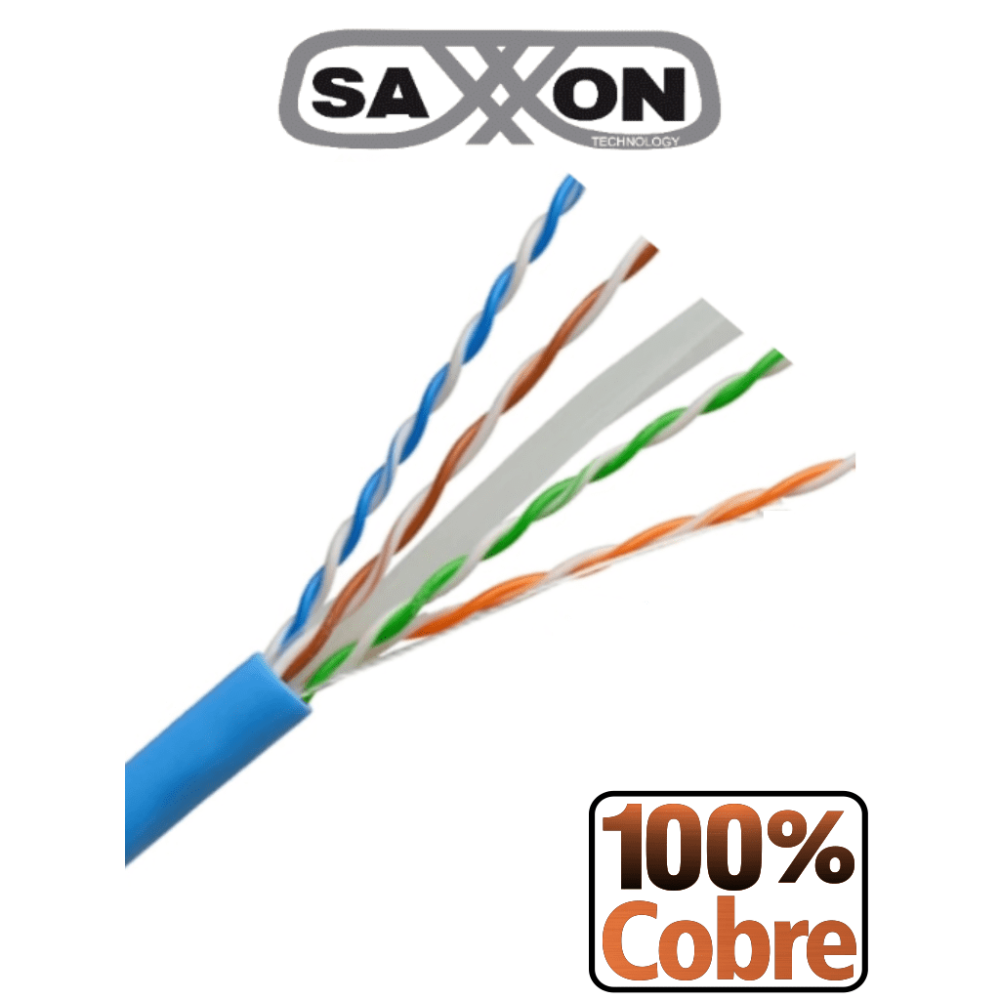 TVD119019 SAXXON OUTP6COP305B - Bobina de Cable UTP Cat