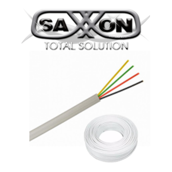 TVD416022 SAXXON OWAC4100J - Cable de alarma / 4 Conduc