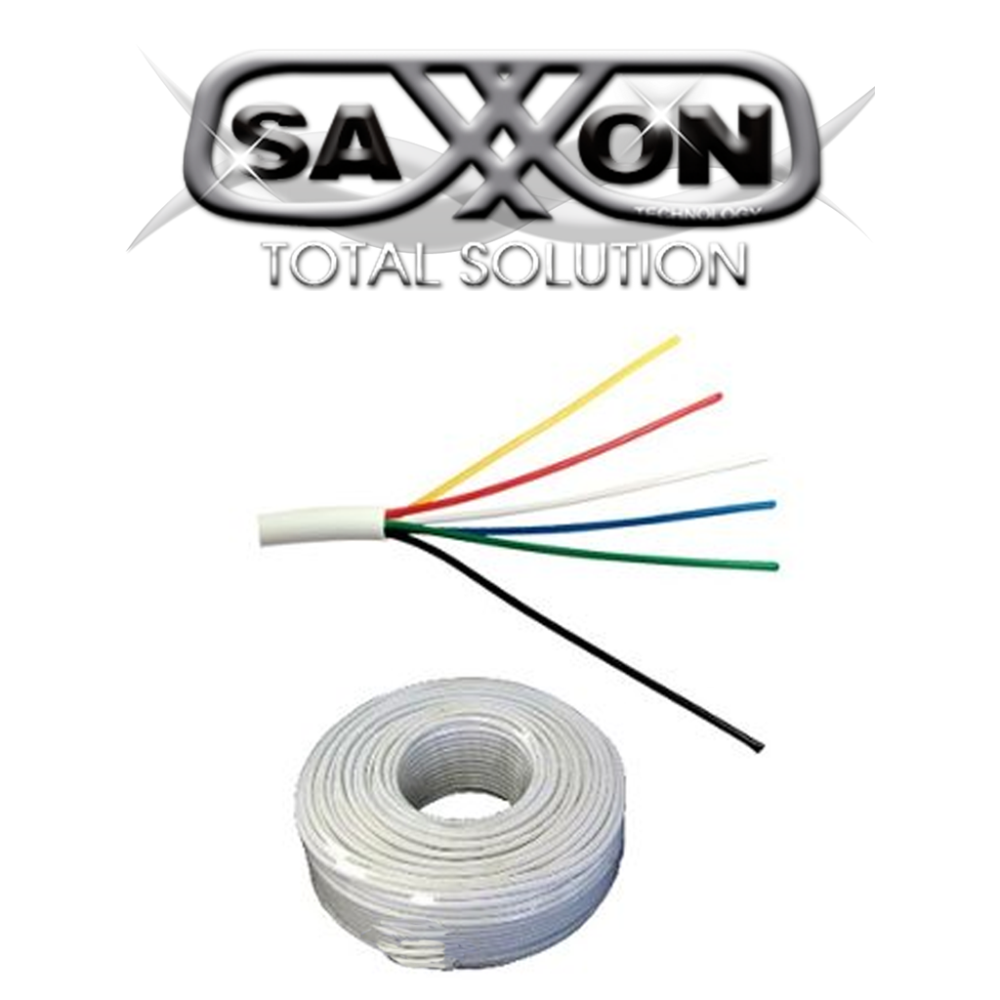TVD416023 SAXXON OWAC6100J - Cable de alarma / 6 Conduc