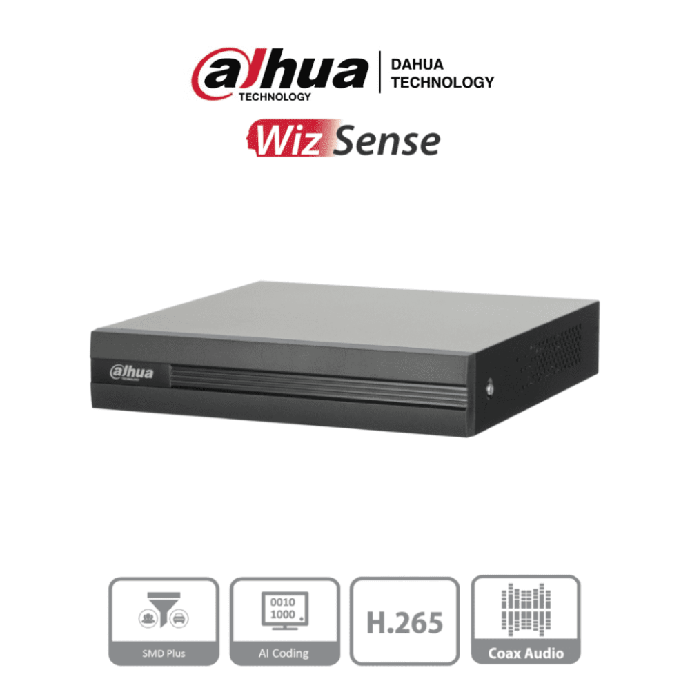 DHT0360009 DAHUA XVR1B08H-I - DVR de 8 Canales de 5 Meg