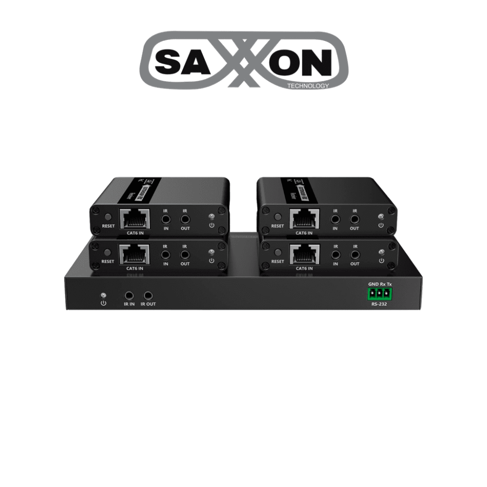 SXN0570009 SAXXON LKV724P- Kit Extensor HDMI de 4 Puert