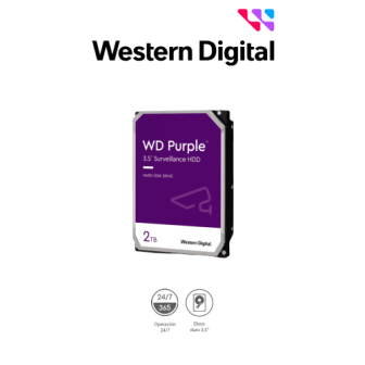WDC1490021 WESTERN DIGITAL WESTERN DIGITAL WD23PURZ - Disco duro de 2TB / Serie Purpl