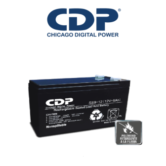 CDP081001 CHICAGO DIGITAL POWER  CDP B-12/9.0  SLB 12-9 - Bateria de respaldo / 12V a