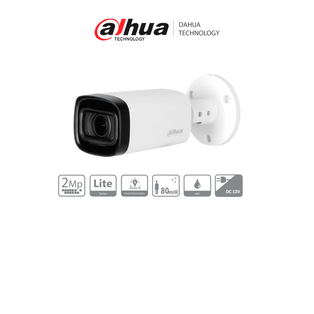 DHT0290089 DAHUA DAHUA HAC-HFW1200RN-Z-2712-S6 - Camara Bullet de 2 Megapixeles/ 1080