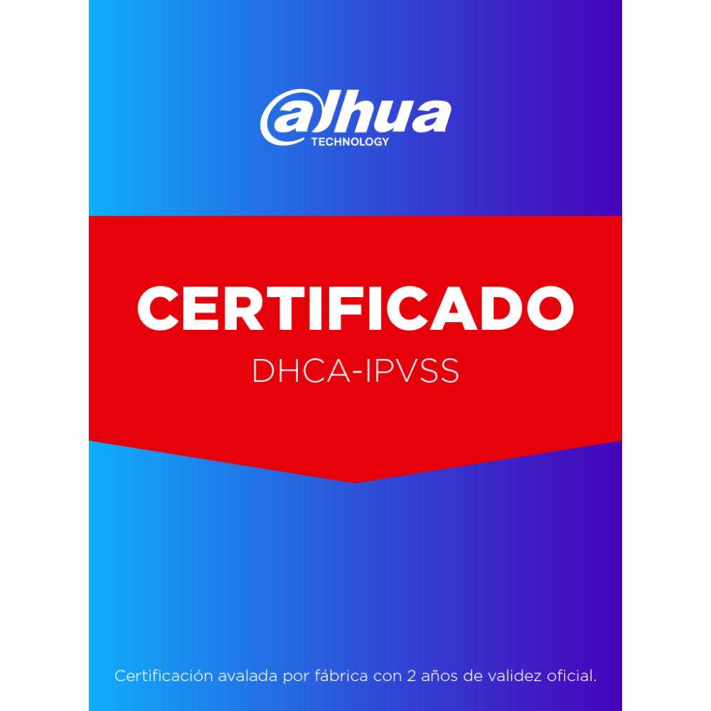 DHT3300001 DAHUA Kit para certificacin Dahua DHCA-IPVSS