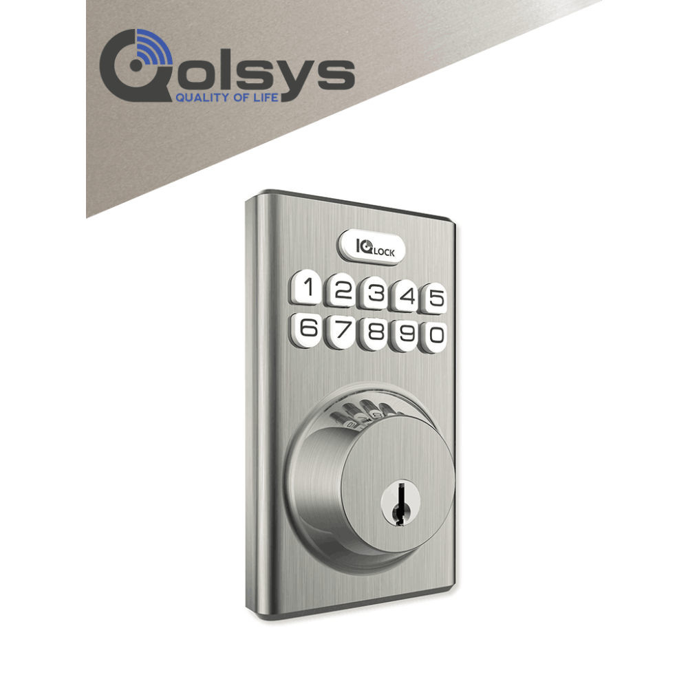QLS2450002 QOLSYS QOLSYS IQDLK-PGK-SN Cerradura con botn pulsador - Cerradura Intelig