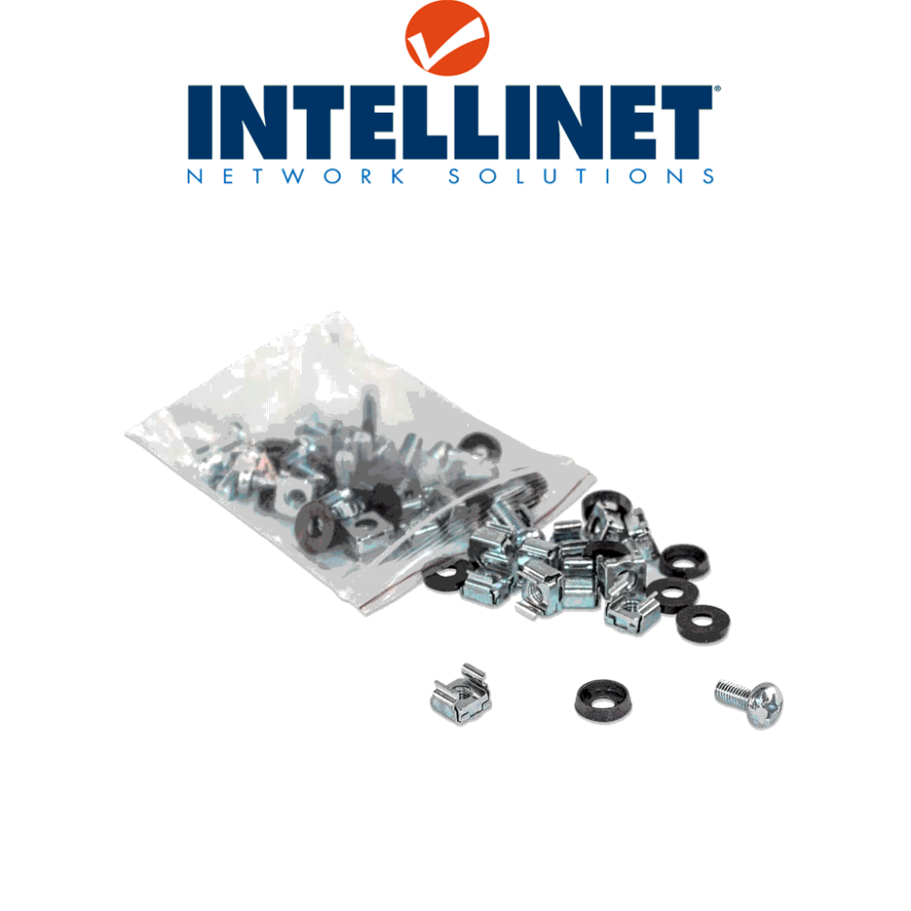 ITL0420001 INTELLINET INTELLINET 713658 - Tornillos M6/ Tuerca Enjaulada / Paquete co