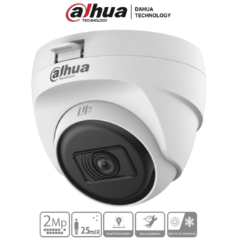 DHT0300069 DAHUA DAHUA  DH-HAC-T1A21N-U-28 - Cmara Domo de 2 Megapixeles/ Lente 2.8 m