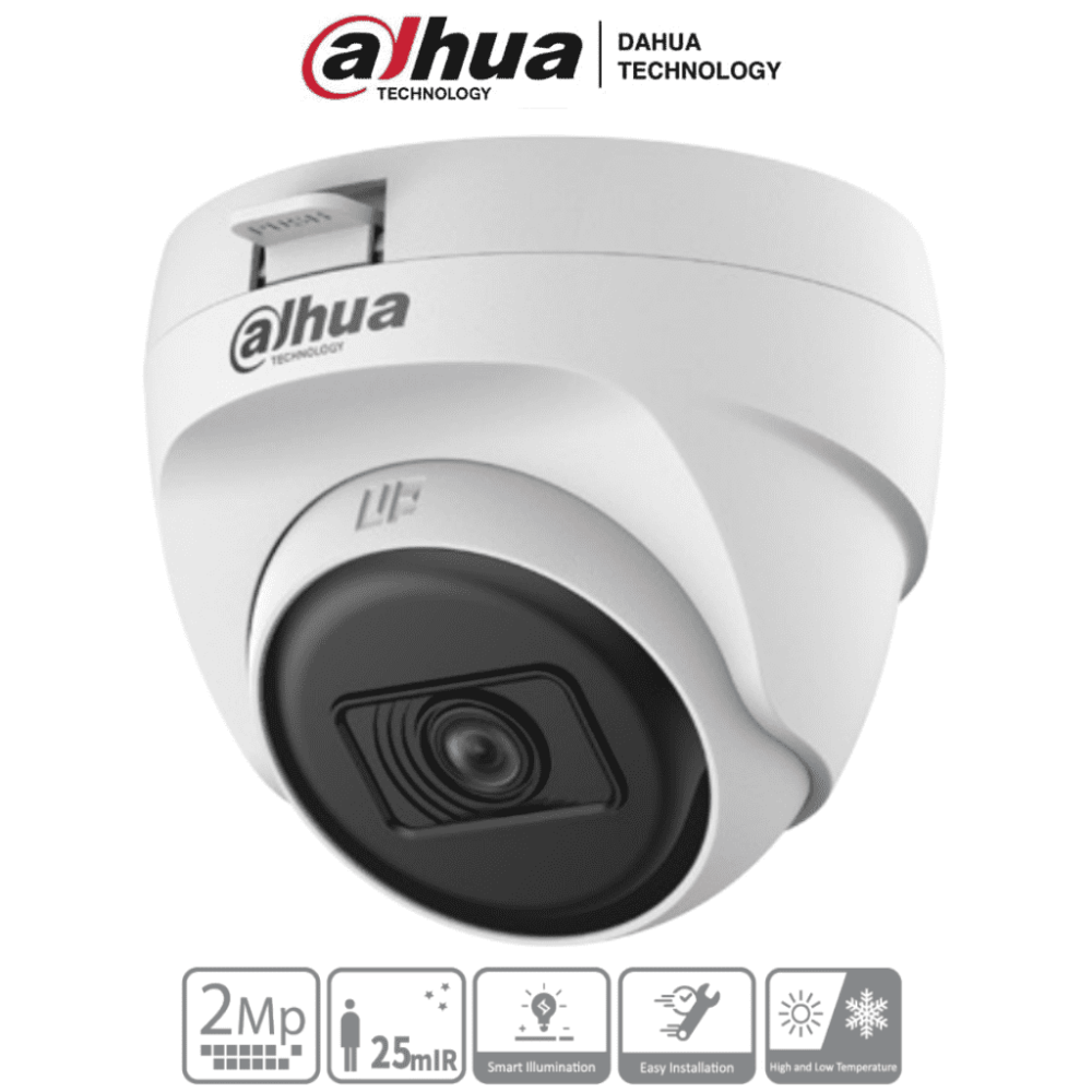 DHT0300069 DAHUA DAHUA  DH-HAC-T1A21N-U-28 - Cmara Domo de 2 Megapixeles/ Lente 2.8 m