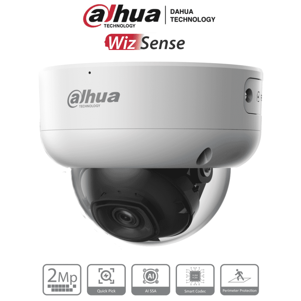 DHT0040124 DAHUA DAHUA IPC-HDBW3241E-AS-S2 - Cmara IP Domo Antivandlica de 2 Megapixe